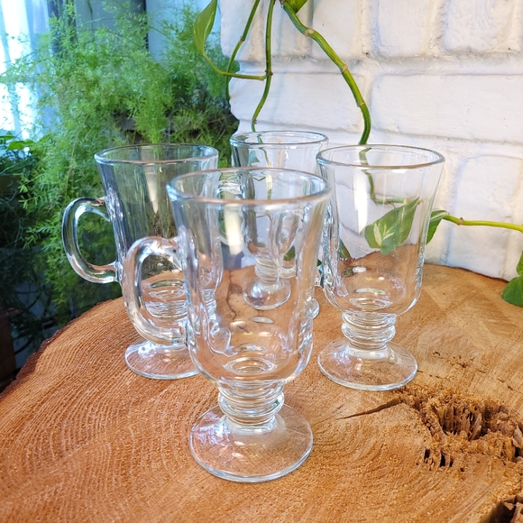 Set of 4 Irish coffee/cappuccino mugs - Picture 14 of 14